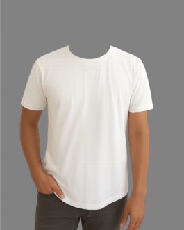 Ultra Thin Zara Plain T-Shirt – White