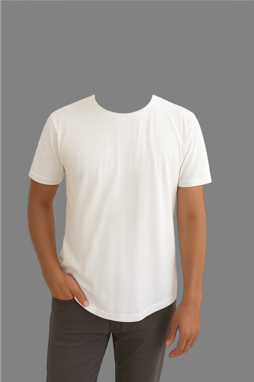 Ultra Thin Zara Plain T-Shirt - White
