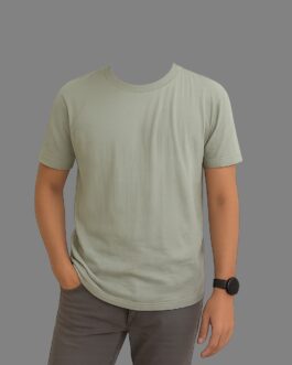 Ultra Thin Zara Plain T-Shirt – Olive