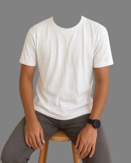 Ultra Thin Zara Plain T-Shirt – White