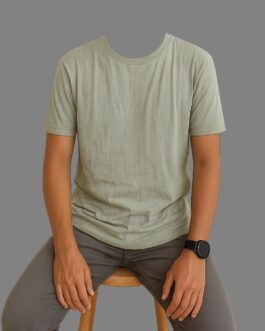 Ultra Thin Zara Plain T-Shirt – Olive