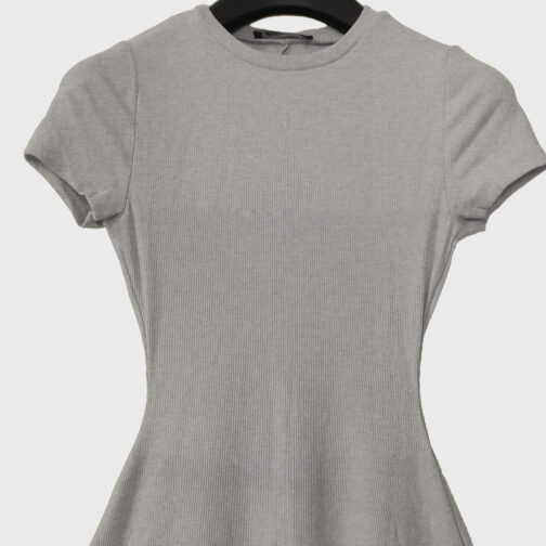 Stretchable Slim Fit FBSisters Frock - Gray - Image 3