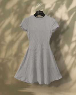 Stressable Slim Fit FBSisters Frock – Gray