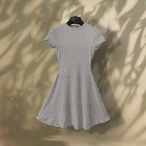 Stressable Slim Fit FBSisters Frock - Gray