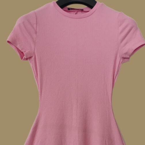 Stressable Slim Fit FBSisters Frock - Pink - Image 2